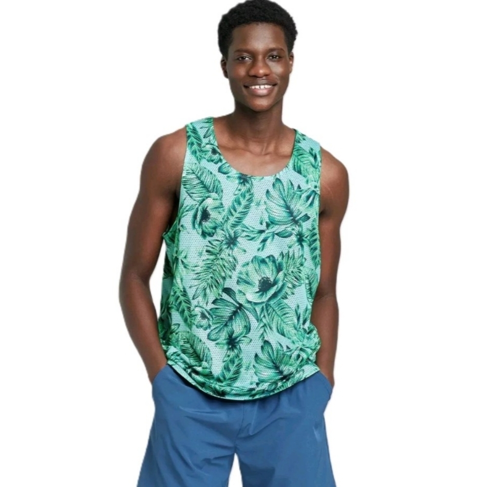 Original Use Regular Fit Reversible Tank Banner Blue Size XS